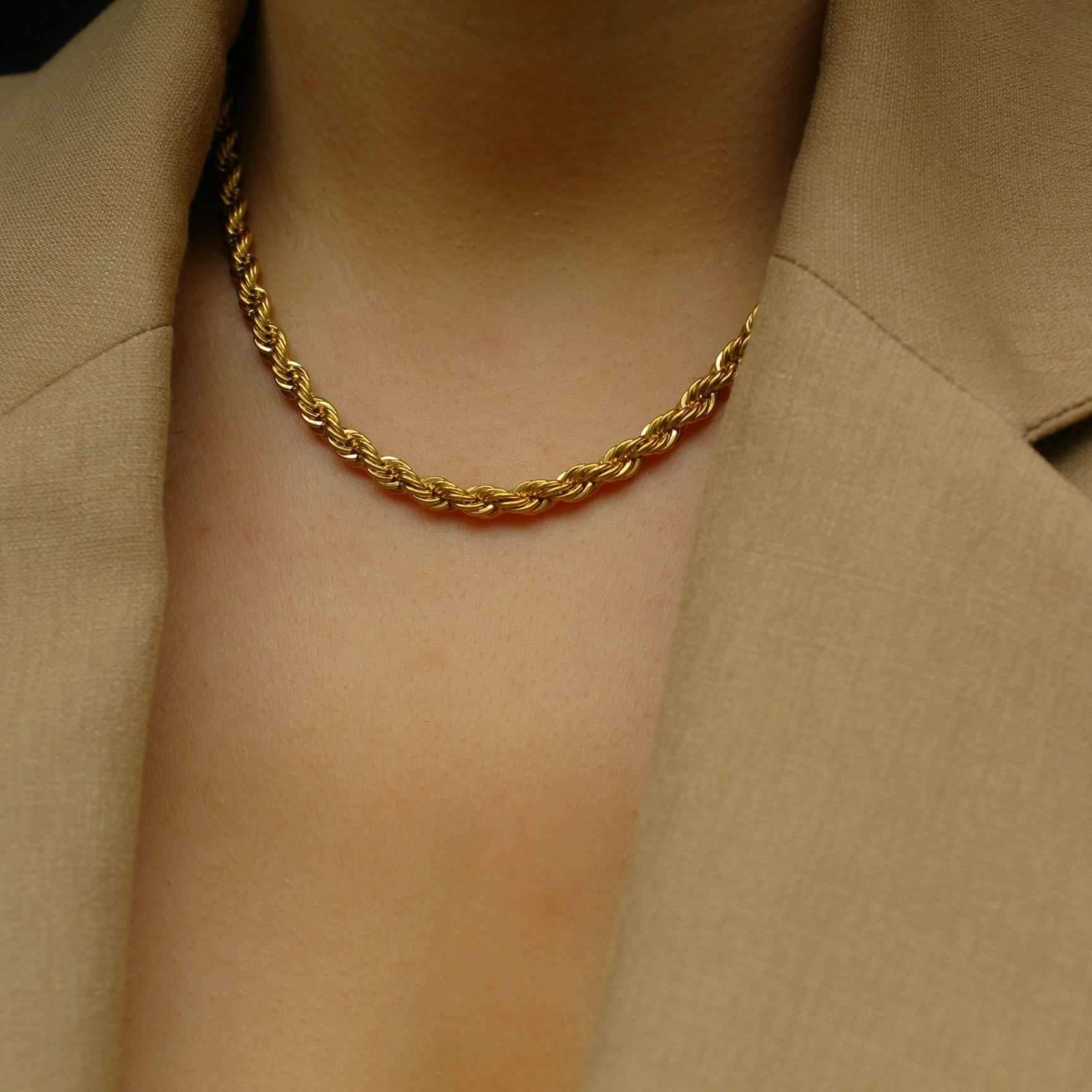 BSL - Kensington Rope Chain Necklace - Boutique SecondLife